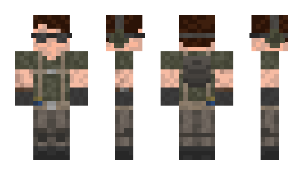 Minecraft skin B__RAVEN