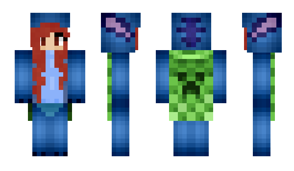 Minecraft skin Lili_Lilo