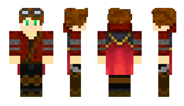 Minecraft skin MURDYxBIRDY