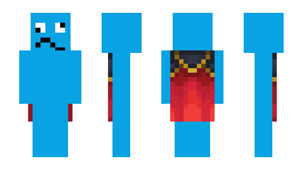 Minecraft skin MrBlue89