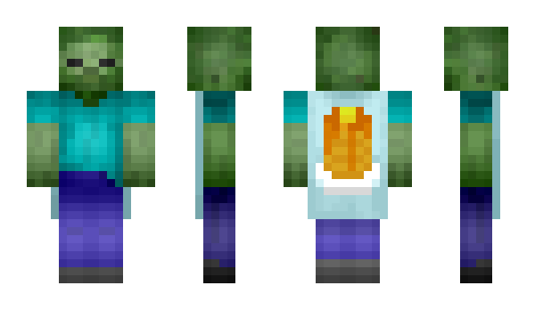 Minecraft скин по нику brain