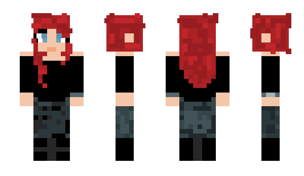 Minecraft skin Chihime