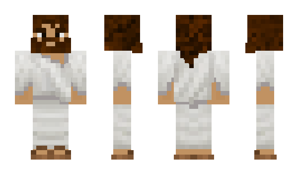 Minecraft skin JESUS_OF_KARMA