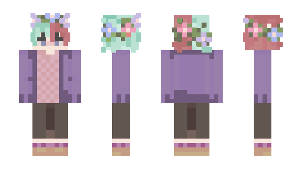 Minecraft skin Pink_____