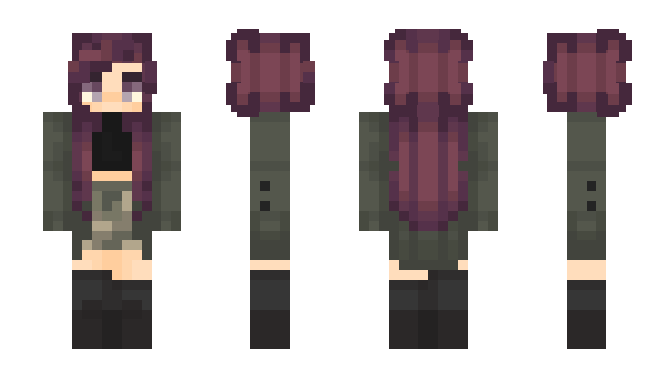 Minecraft skin Viktorya_