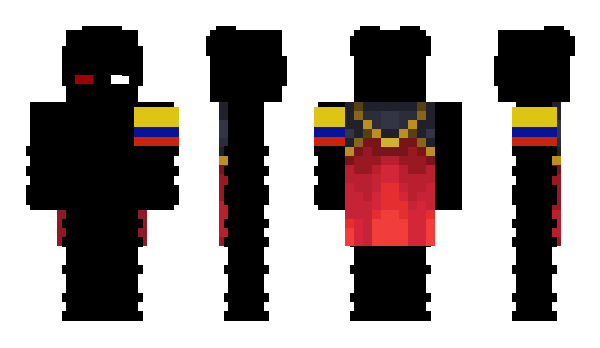 Minecraft скин по нику COLOMBIAAAAAAAAA