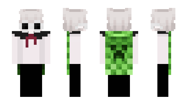 Minecraft skin Maldicion