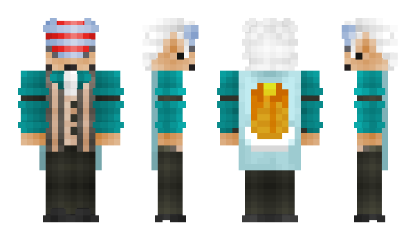 Minecraft skin LoveHateHero