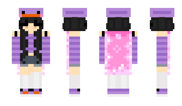 Minecraft skin Violet_37