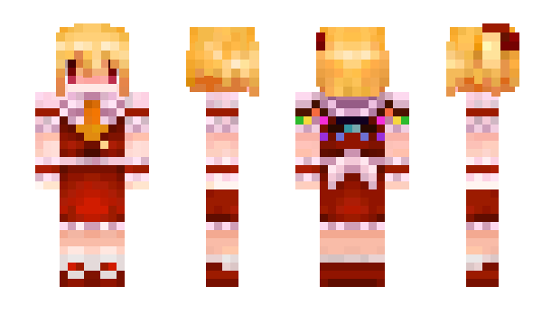 Minecraft skin noelna