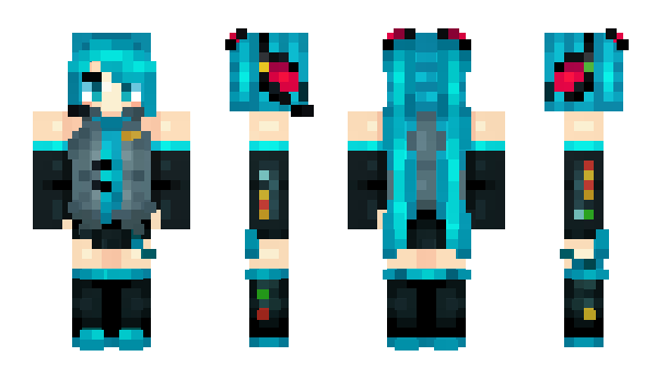 Minecraft skin Merguine
