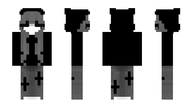 Minecraft skin ChibiB
