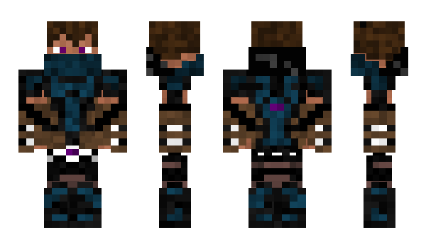 Minecraft skin Hex_Agony