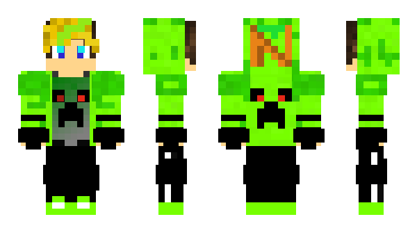 Minecraft skin WaddaNico