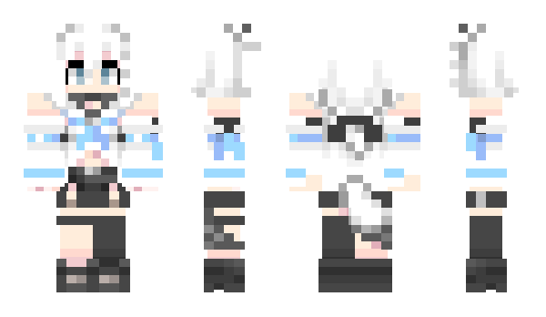 Minecraft skin TankuNeko