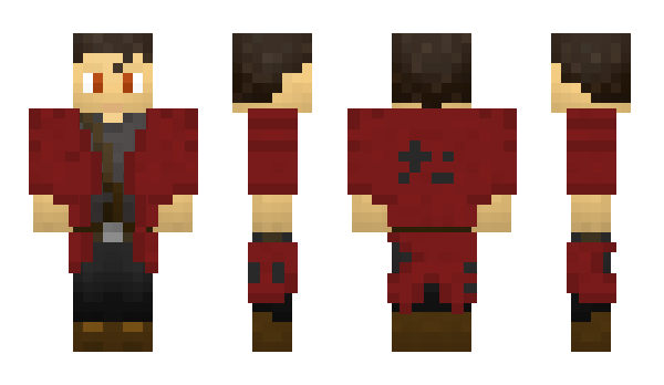 Minecraft skin TheBurningSniper