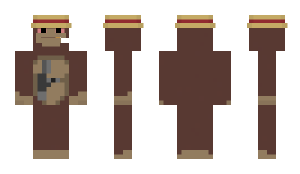 Minecraft skin BLACKSN