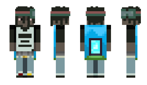 Minecraft skin NottiWitDaSmoke