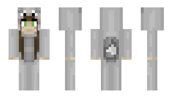 Minecraft skin GraceWolf