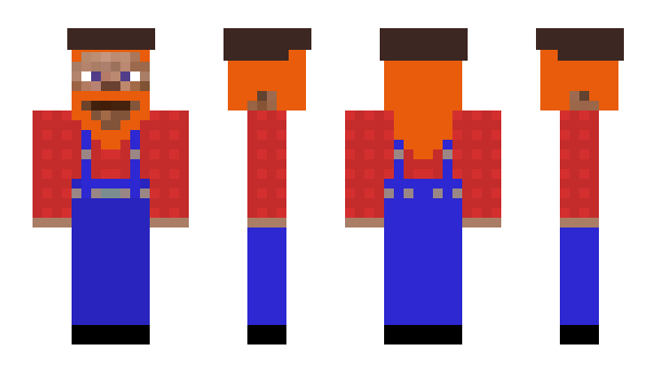 Minecraft skin Skeg