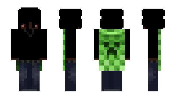 Minecraft skin Splashcreep