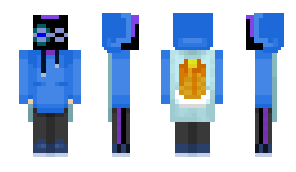 Minecraft скин по нику BlueIceFrost