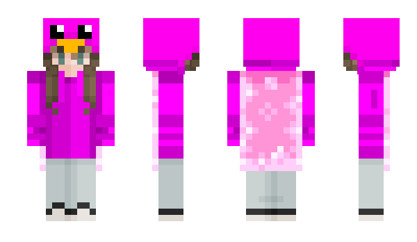 Minecraft скин по нику PinkParrott