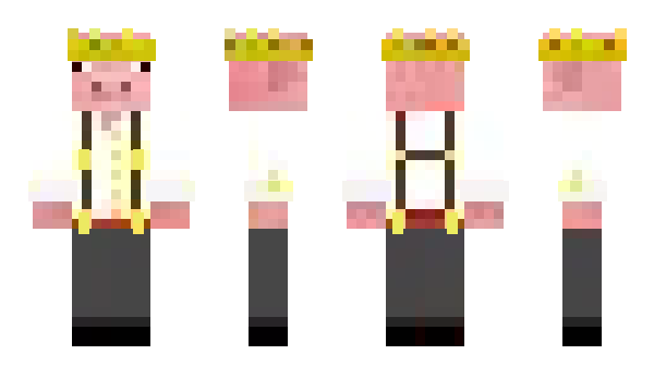 Technoblade - Minecraft skin (64x64, Steve)