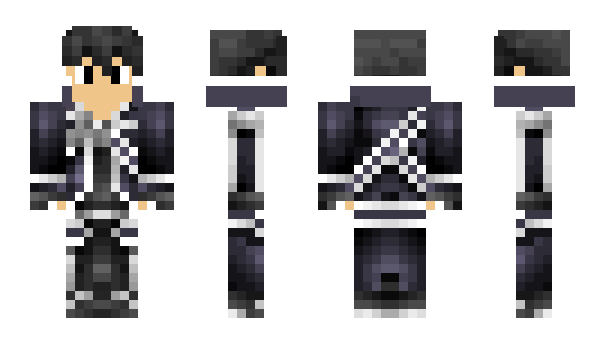 Minecraft skin SaxonX