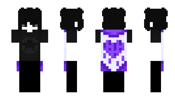 Minecraft skin Fr0z3nRosie