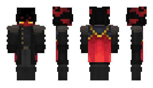 Minecraft skin Vampirzm