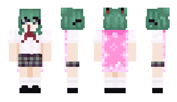 Minecraft skin ashiwashie