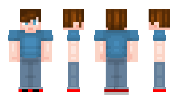 Minecraft скін по ніку PurpleFade