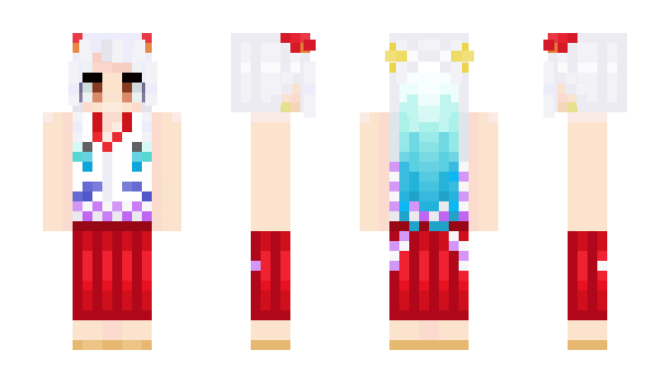 Minecraft skin Alpha_wh