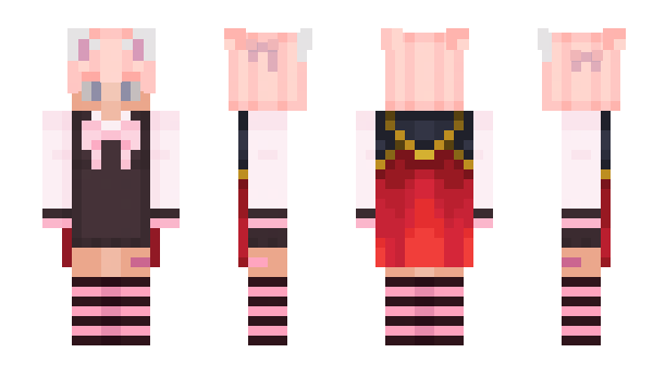 Minecraft skin MaidCatboy