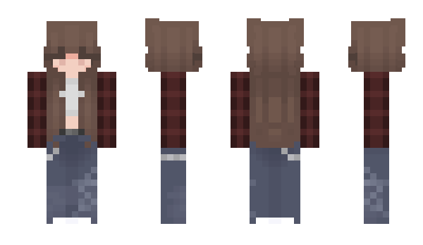 Minecraft skin aihqos