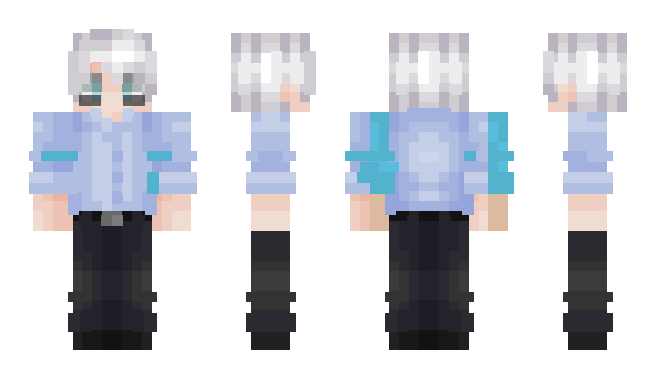 Minecraft skin thegojo