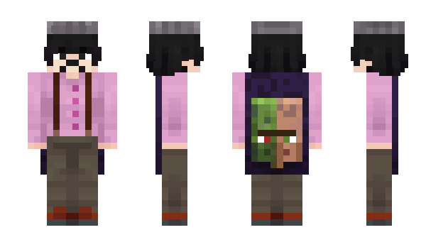 Minecraft skin Comuc