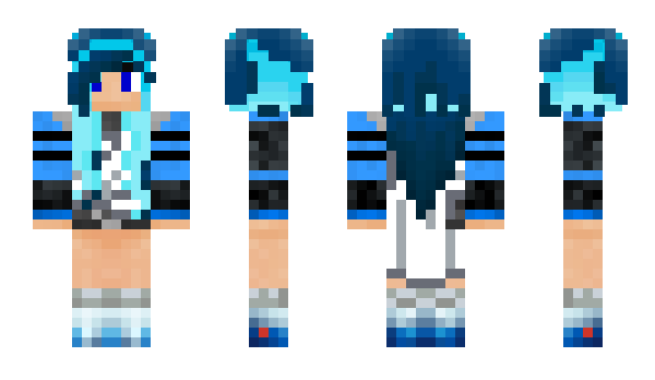 Minecraft skin angelky