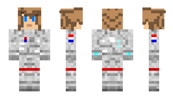 Minecraft скін по ніку 95blue