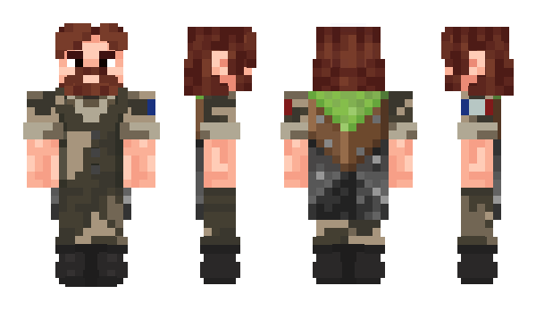 Minecraft скин по нику Militaire