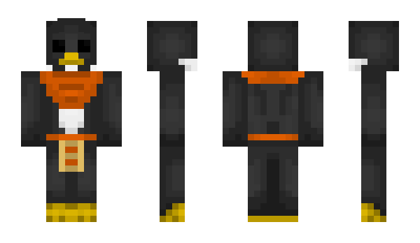 Minecraft skin Dunklerfalke