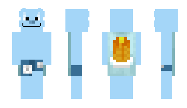 Minecraft скін по ніку Bluifer