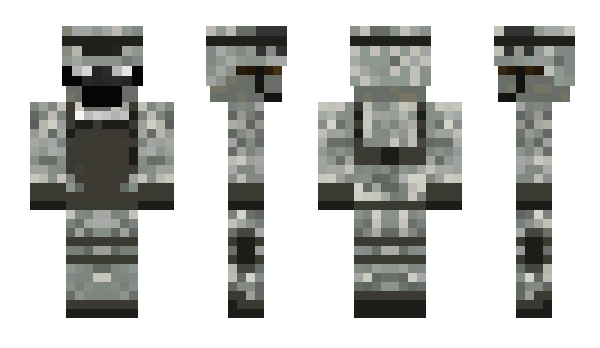 Minecraft skin ghastmask