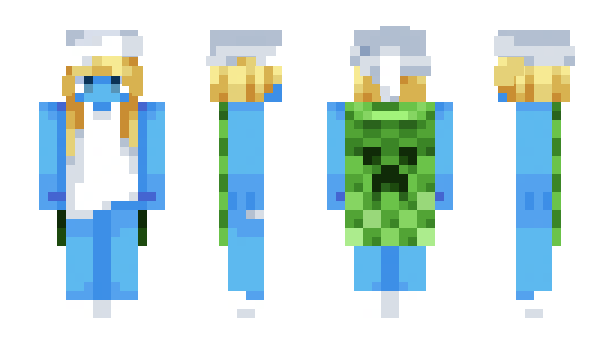 Minecraft skin pani_sm33rfetka