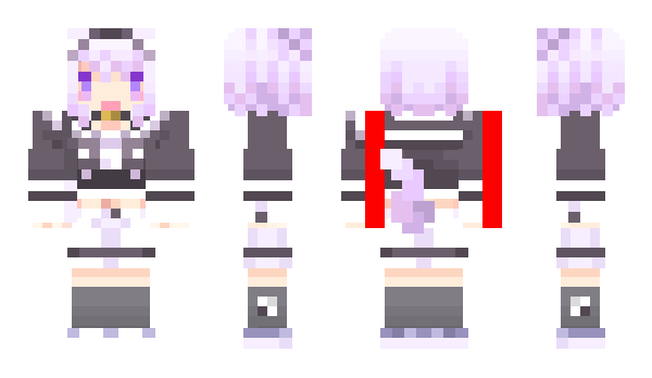 Minecraft skin NyuRe