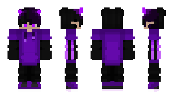 Minecraft skin PurplePerson46