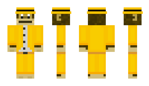 Minecraft skin goldenrod03
