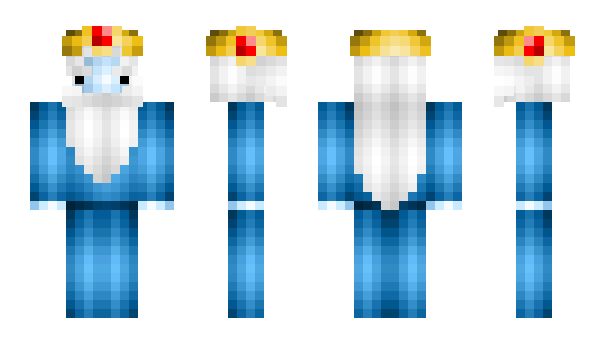 Minecraft skin IceK1ng