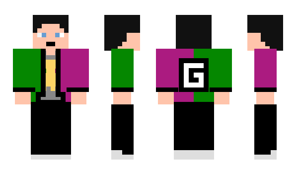 Minecraft skin Gaashunk